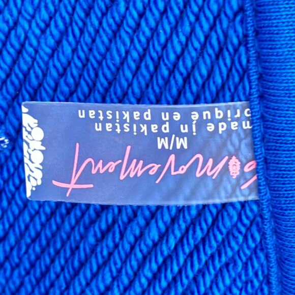 NWT Free People FP Movement Cruise Sweatshirt Tee Blue Medium - Picture 6 of 7